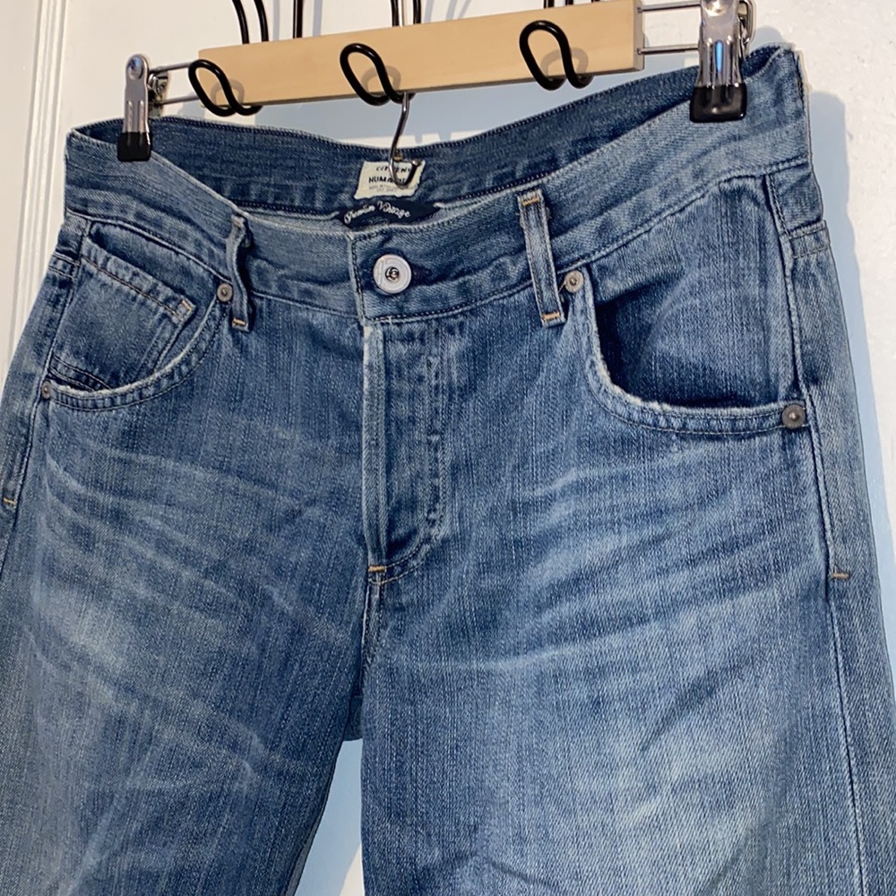 Citizens of Humanity straight leg denim jeans - Picture 2 of 11